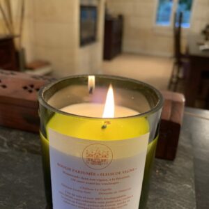 Bougie parfumée "Fleur de vigne" Château La Capelle