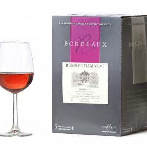Domaine de Damazac Bordeaux rosé bib 5 litres