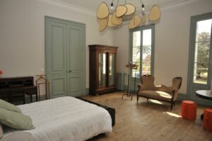 Chambre Château La Capelle - suite