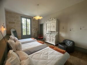Chambre triple Château la Capelle